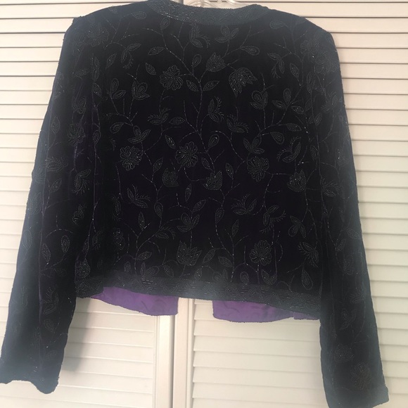 Gorgeous vintage Frank Usher evening jacket - Picture 2 of 3